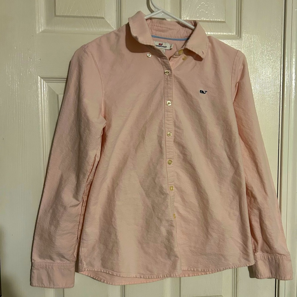 Vineyard vine Cotten button up shirt
